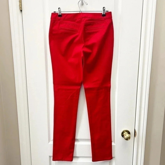 Ricki’s Slim Fit Zip Pocket Micro Twill Pants Red Size 2 - Picture 4 of 15